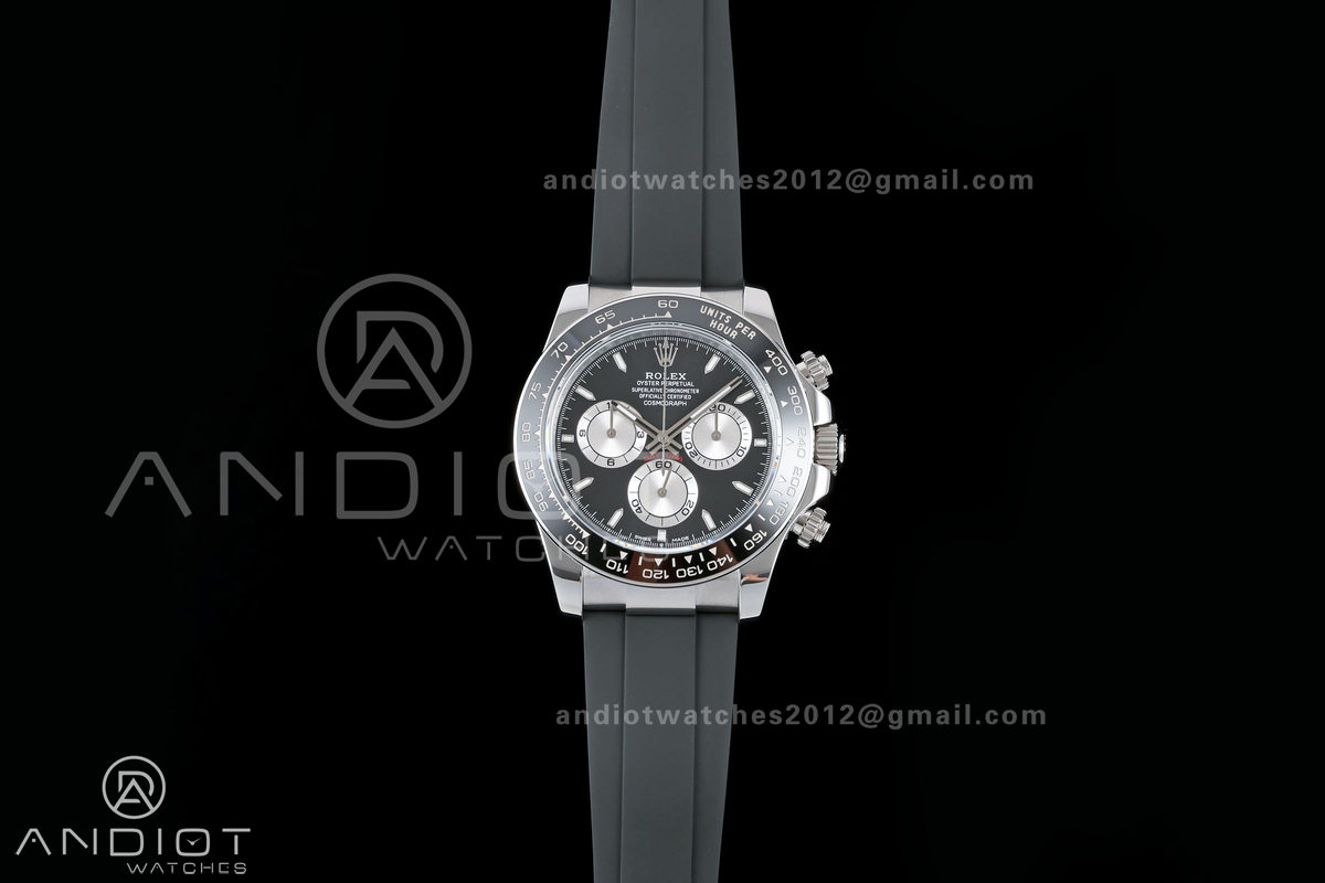 Daytona 126519 Gain Weight ZF 1:1 Best Edition Black Dial Silver Subdial On Oysterflex Strap SH4131